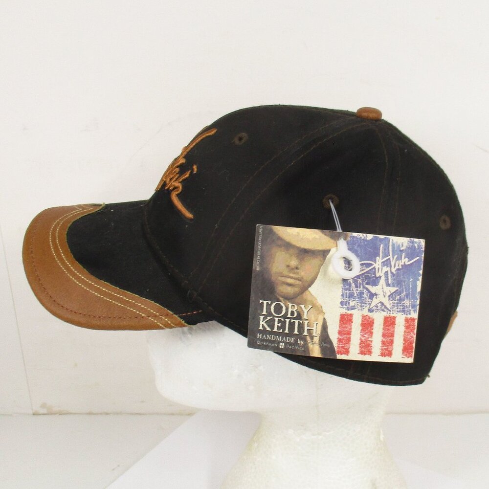 Toby Keith BaseBall Cap Hat Black/Brown Adjustable Cap
